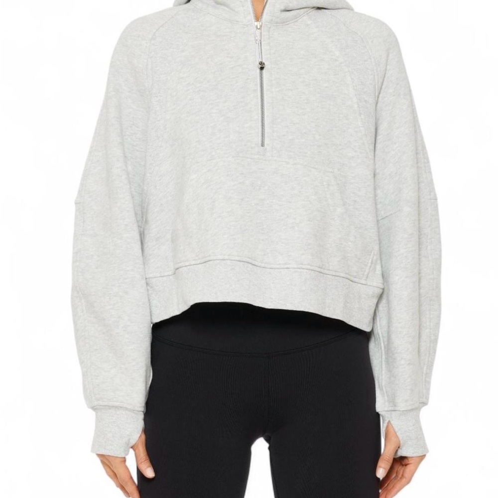 Lululemon Athletica Light Gray Women's Hoodie